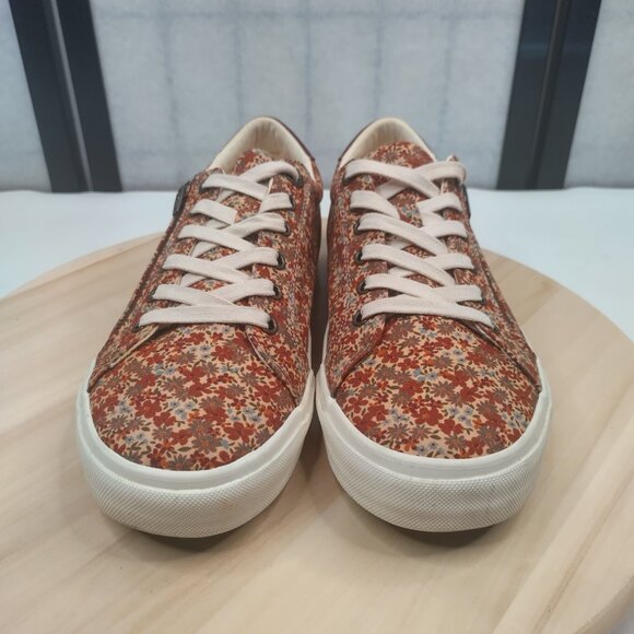 Taos Z Soul Premium Cushioning Fall Floral Multicolor Sneakers Women US 11 - Picture 4 of 13